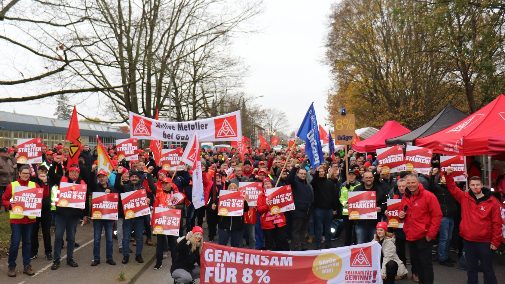 Küsteraktionstag Tarifrunde 2022