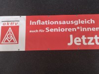RentnerInnen fordern Inflationsausgleich